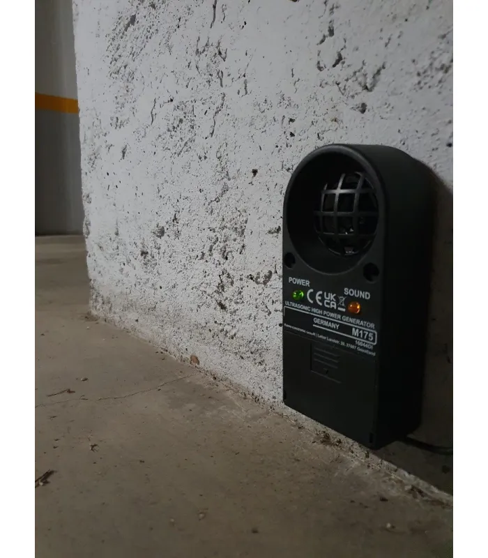 Aparat cu ultrasunete anti soareci si animale, VOTTON – Protectie 3000 m², Germania