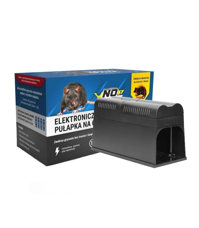 Capcana electrica soareci, sobolani - Puternica 9000 V, Efect imediat