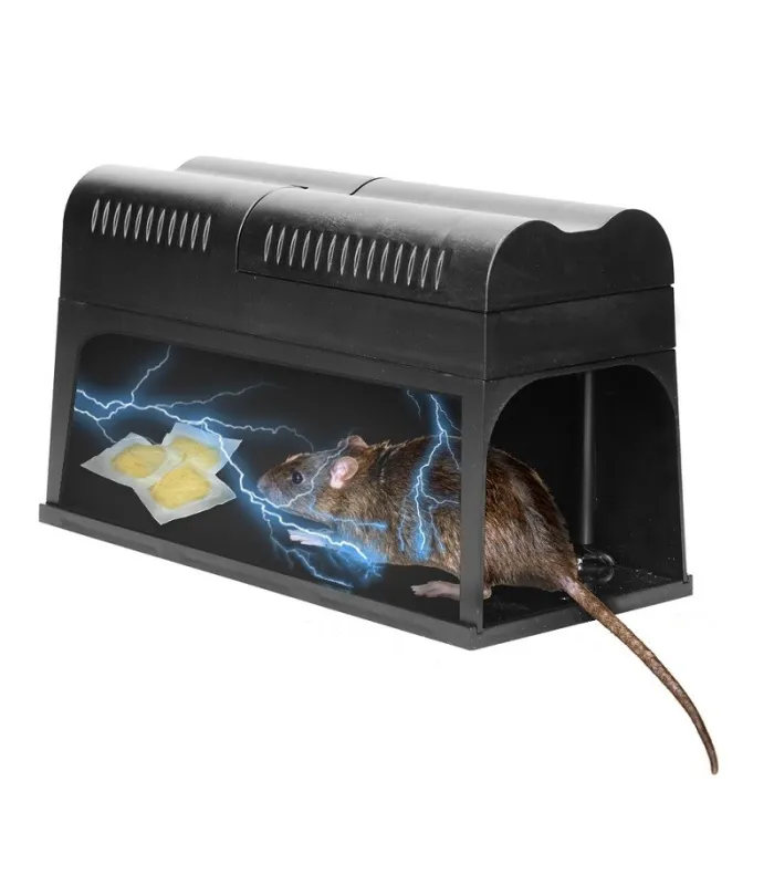 Capcana electrica soareci, sobolani - Puternica 9000 V, Efect imediat