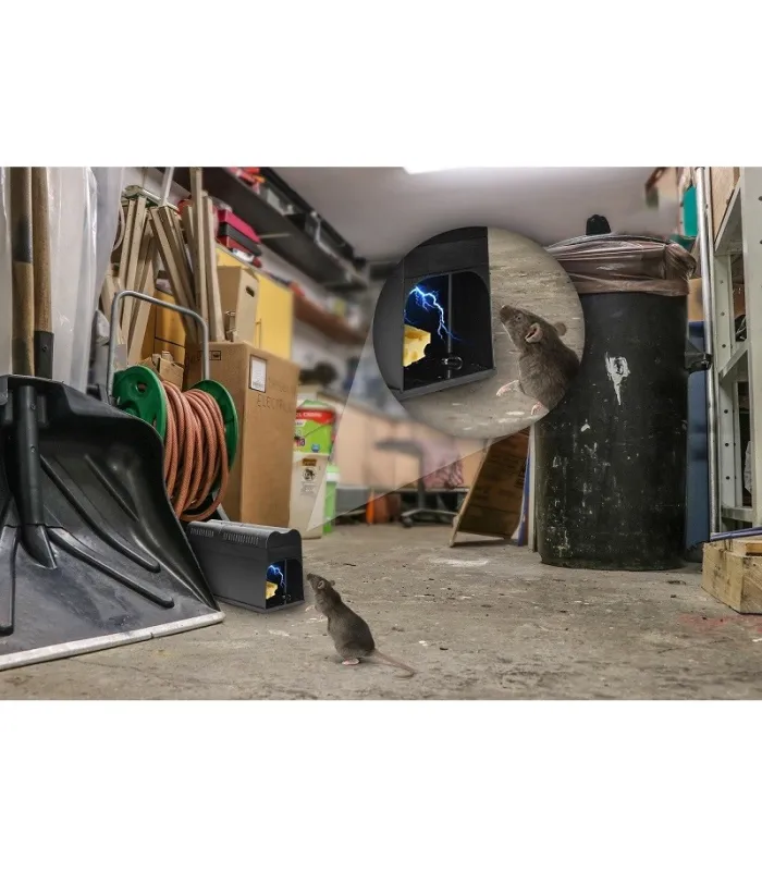 Capcana electrica soareci, sobolani - Puternica 9000 V, Efect imediat