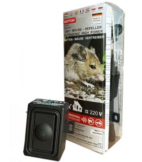 Aparat ultrasunete anti soareci, sobolani, VOTTON - Acoperire 360°