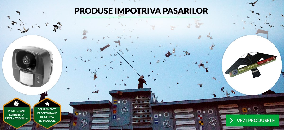 Echipamente profesionale impotriva pasarilor - COMERCIAL SI SPATII PUBLICE